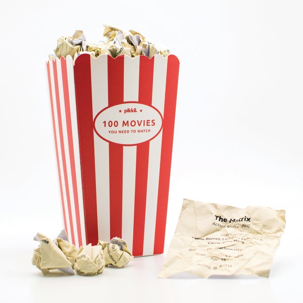 Pikkii Popcorn Bucket List: Movie