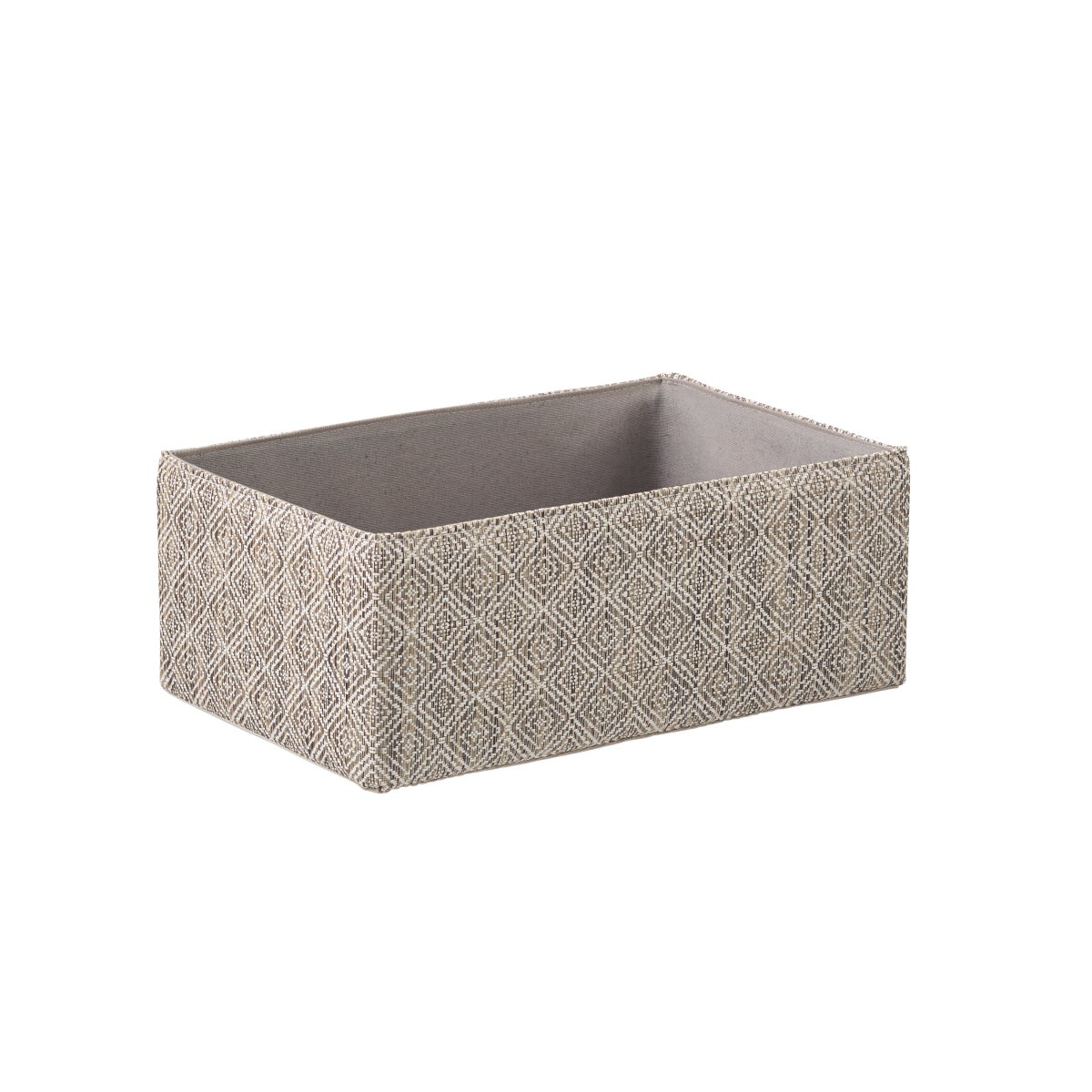 The Container Store Medium Kiva Storage Bin Diamonds