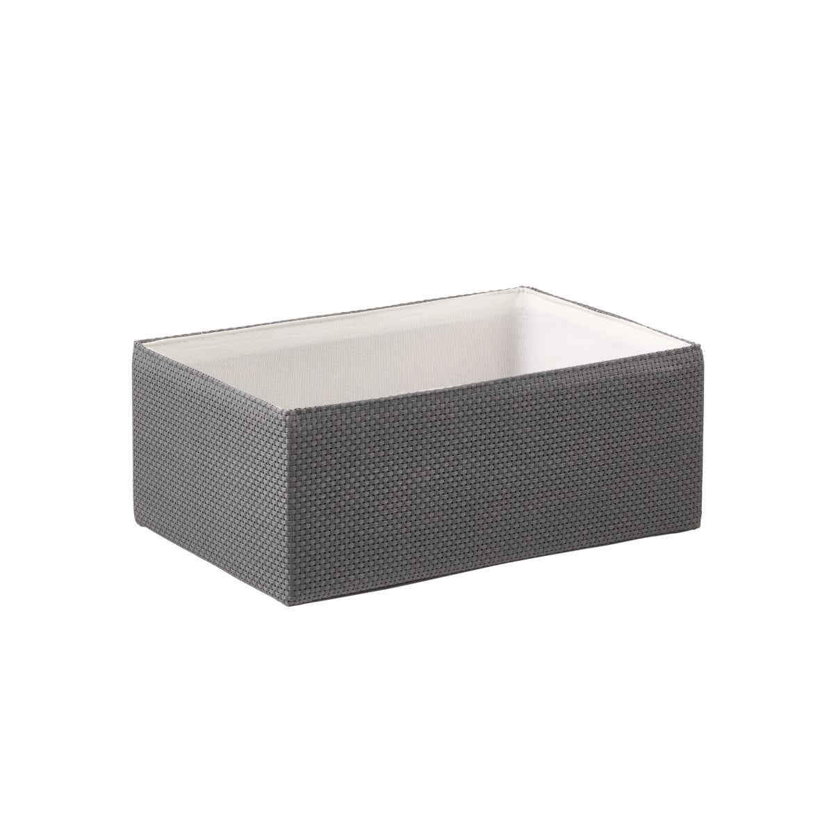 The Container Store Medium Kiva Storage Bin Grey