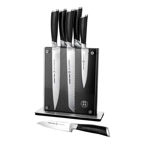 Schmidt Brothers Cutlery Heritage 7-Piece Knife Block Set