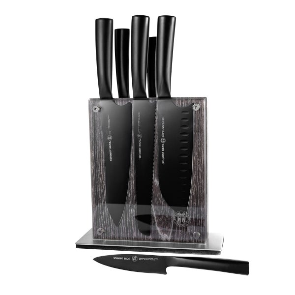 Schmidt Brothers Cutlery Jet 7-Piece Knife Block Set