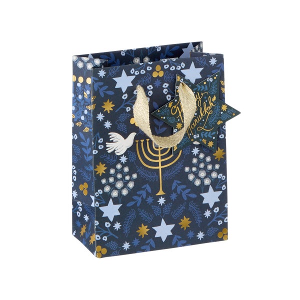 Rifle Paper Co. Laurel Menorah Gift Bag