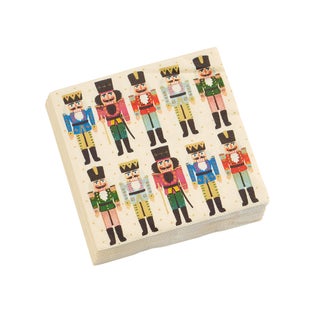 Hester & Cook Nutcracker Cocktail Napkins Pkg/20