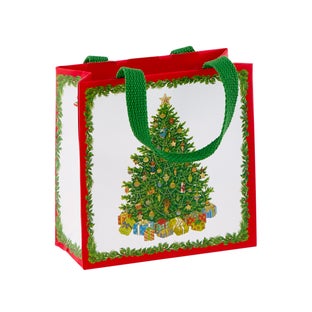 Caspari Christmas Tree Gift Bag
