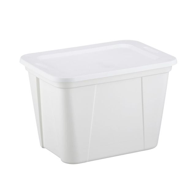 Edge Plastics, Inc. 20 Gallon Storage Tote White