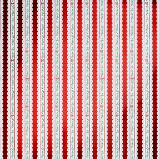 Mara-Mi Garland and Red Foil Wrapping Paper