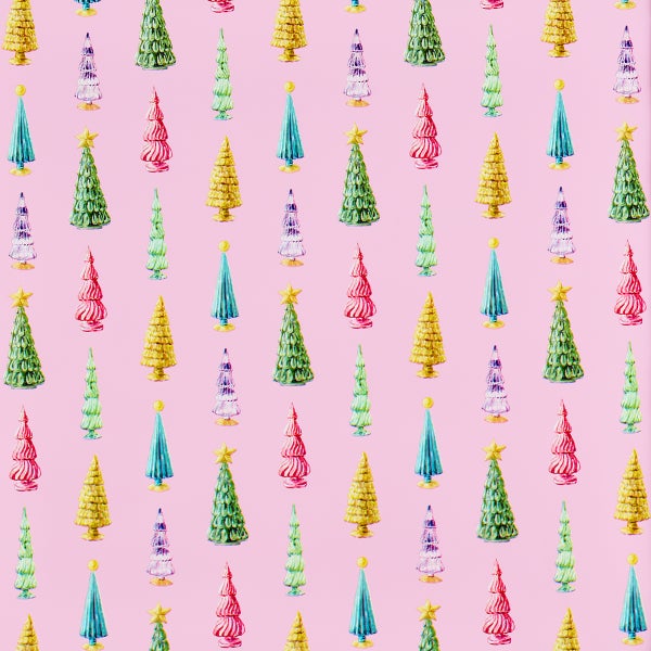 Taylor Paladino Glass Tree Wrapping Paper