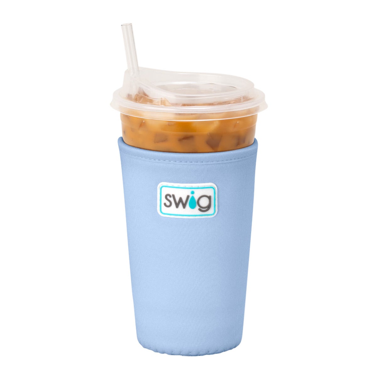 Swig Medium Iced Cup Coolie Periwinkle