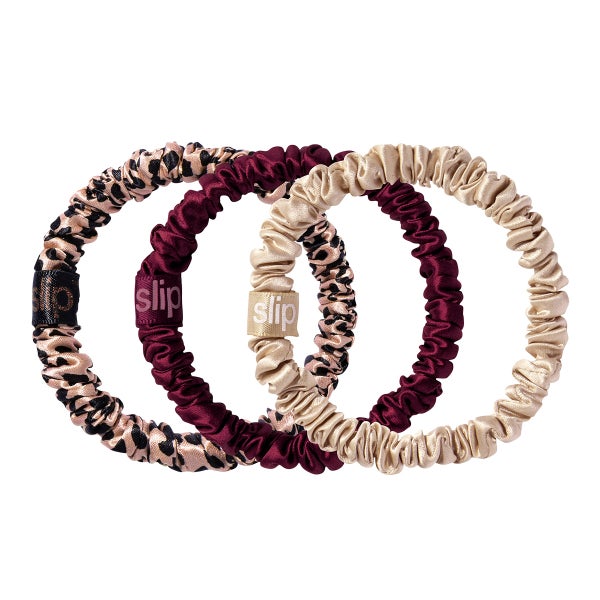 Slip Pure Silk Skinny Scrunchie Trio