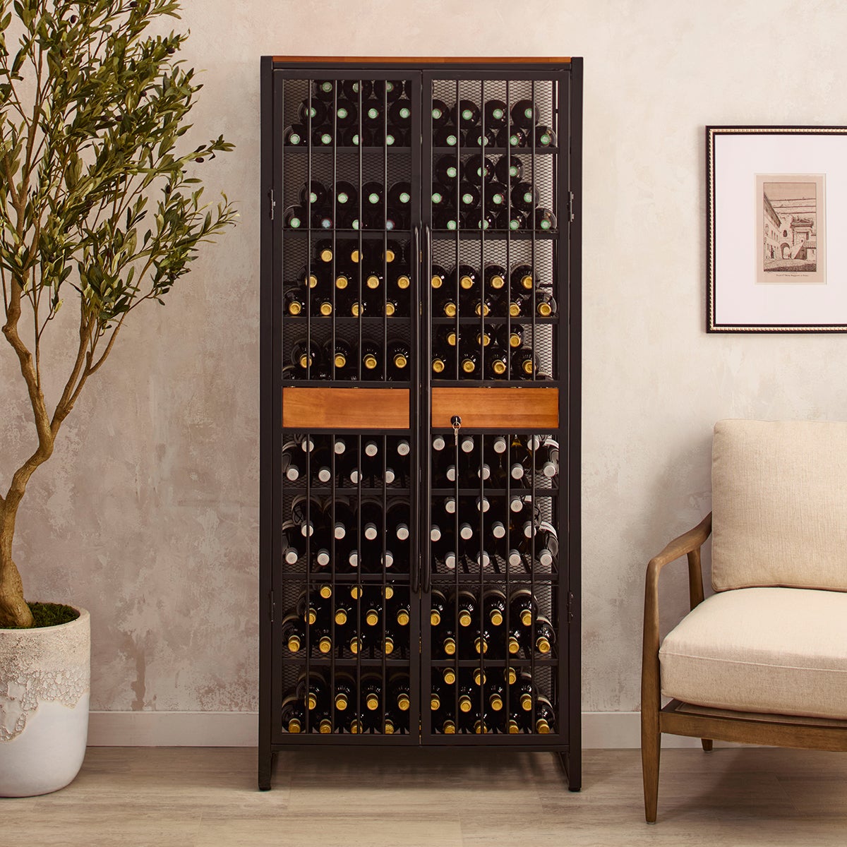 Wine Enthusiast Wine Rack - Thumbnail 2