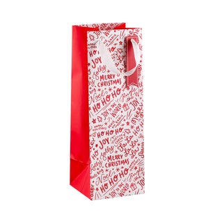Mara-Mi Christmas Texts Gift Bag