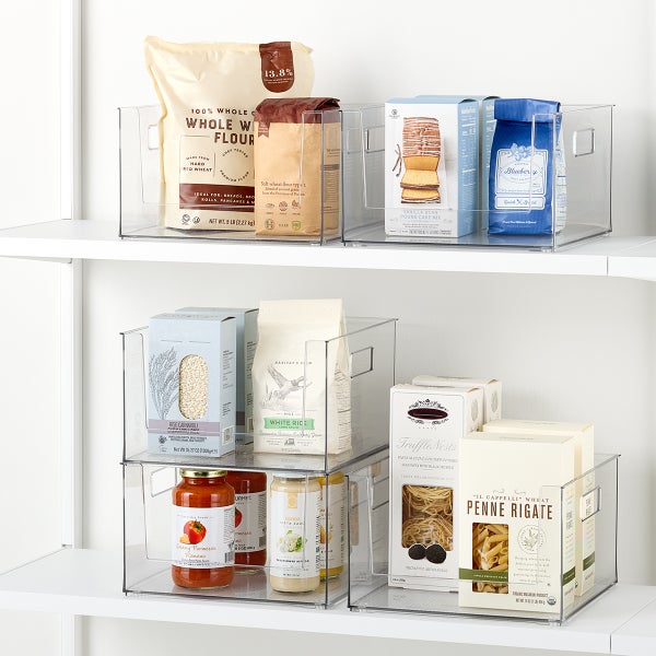 Everything Organizer All-Purpose Open Front Bin Set of 5
