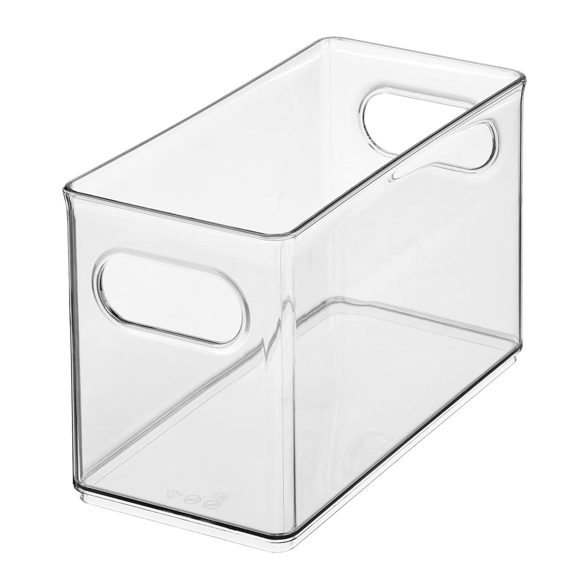 THE HOME EDIT Narrow Pantry Bin Clear
