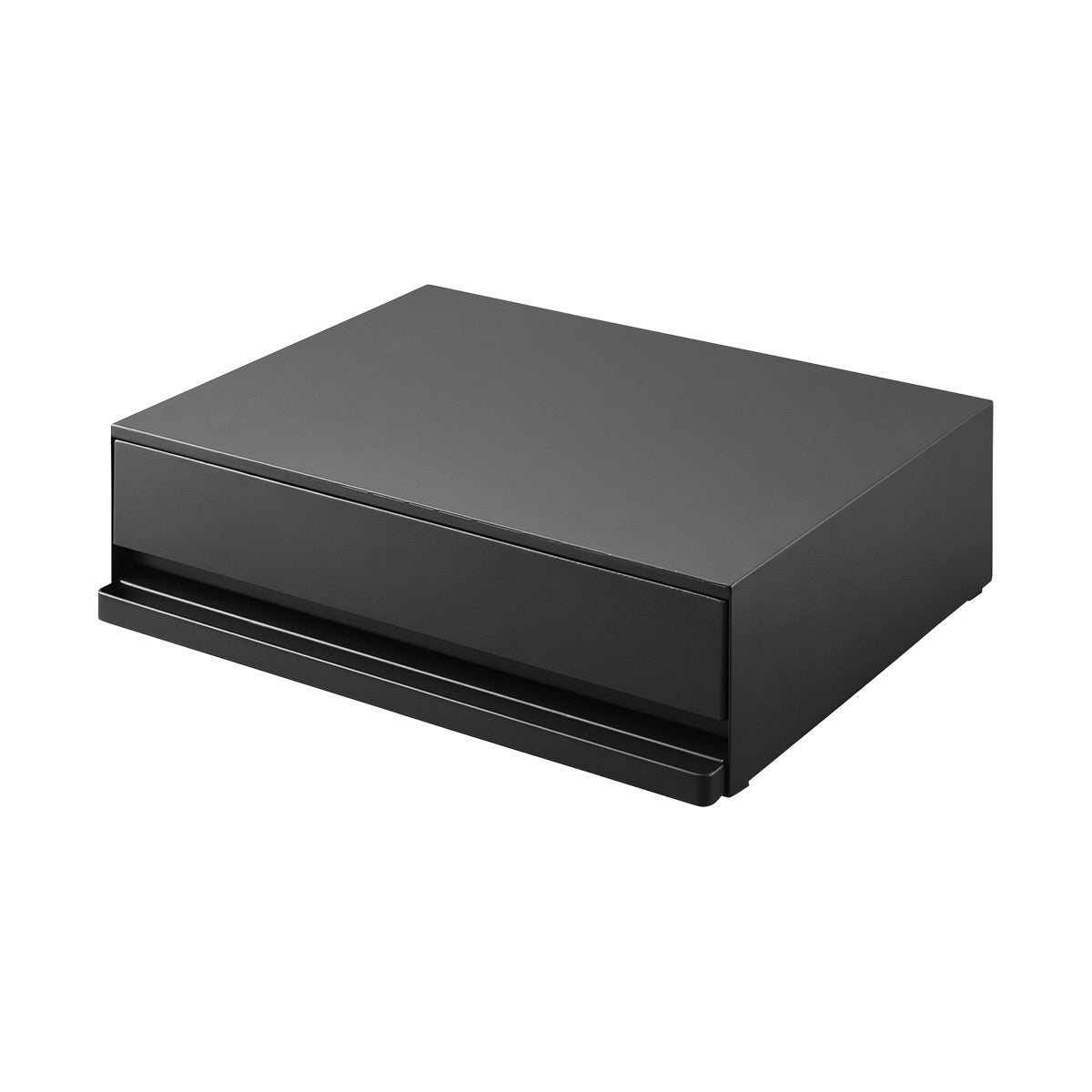 Yamazaki Home Drawer w/ Pull-Out Shelf Steel Black