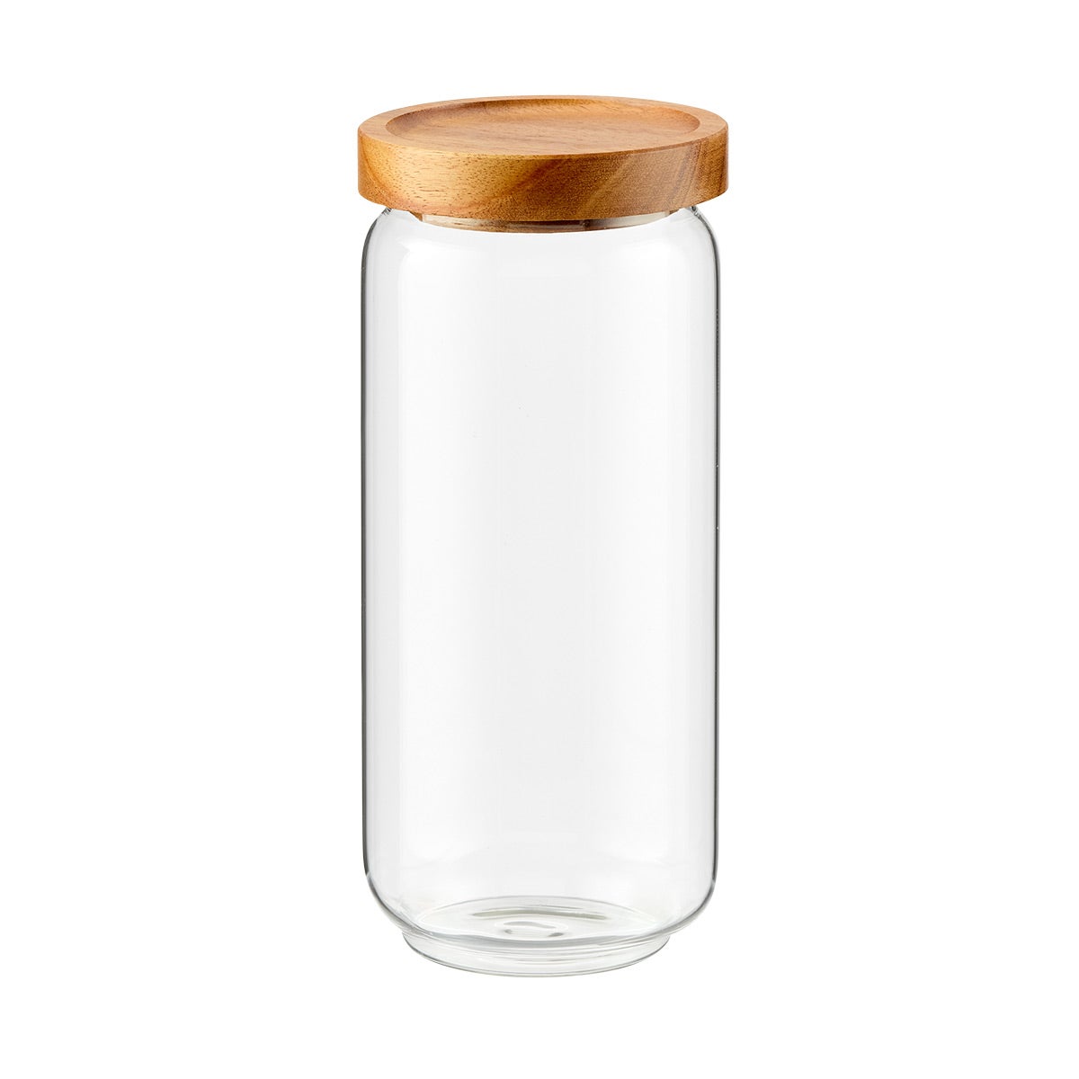 34 oz. Glass Canister with Acacia Lid