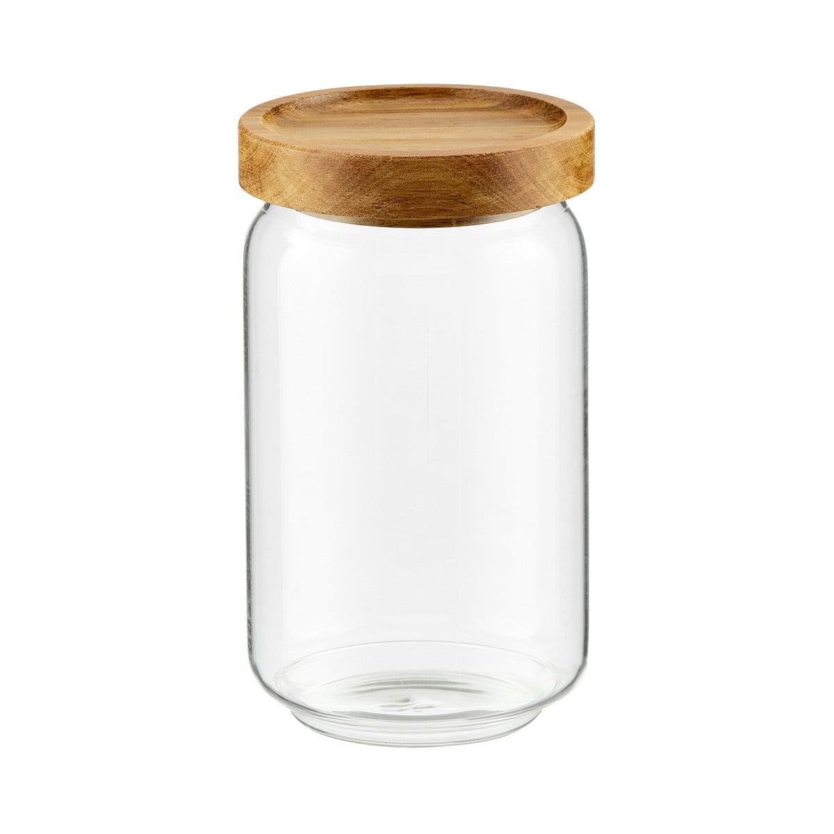 24 oz. Glass Canister with Acacia Lid