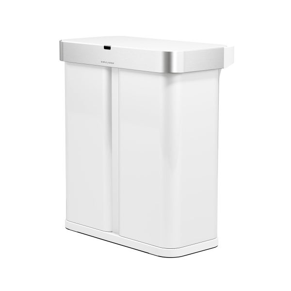 Simplehuman 58L Rectangular Sensor Recycler Can
