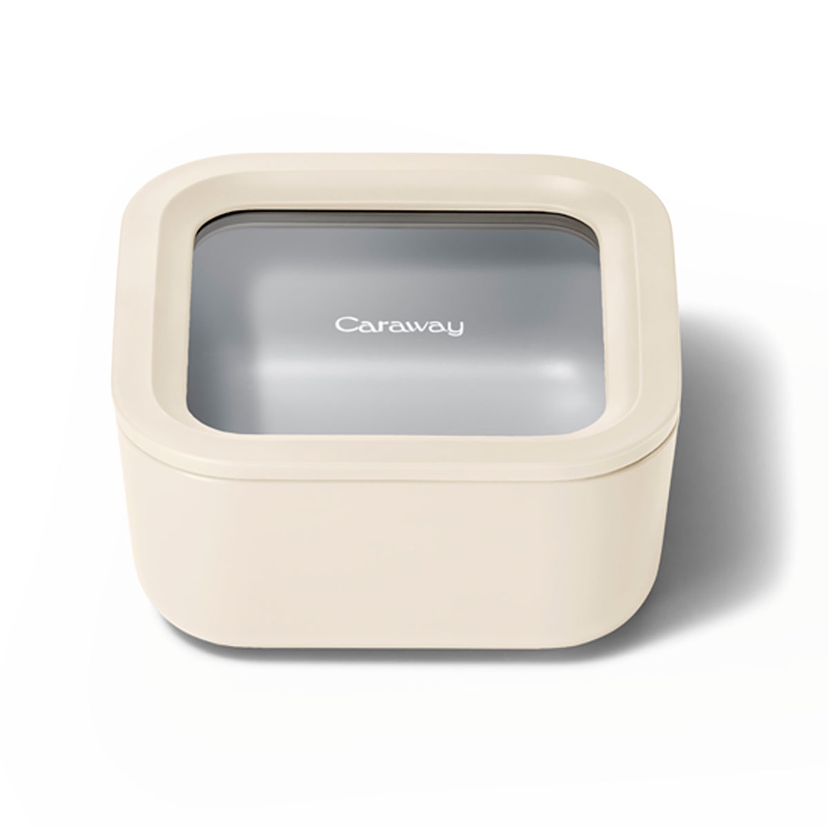 Caraway Home Small Food Storage Container Cream