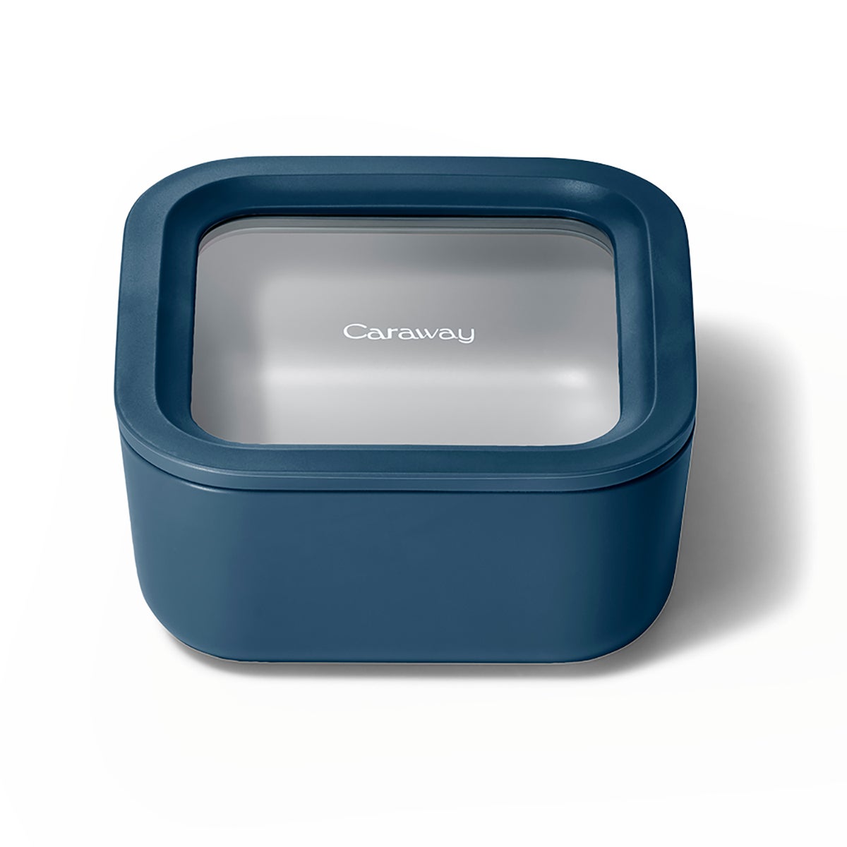 Caraway Home Small Food Storage Container Navy