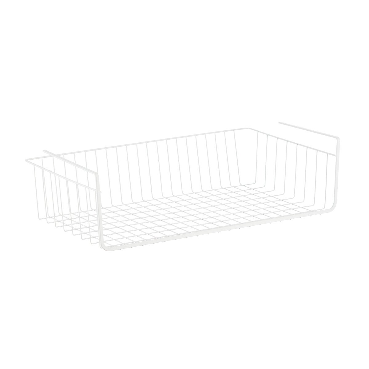 The Container Store Large Undershelf Basket White