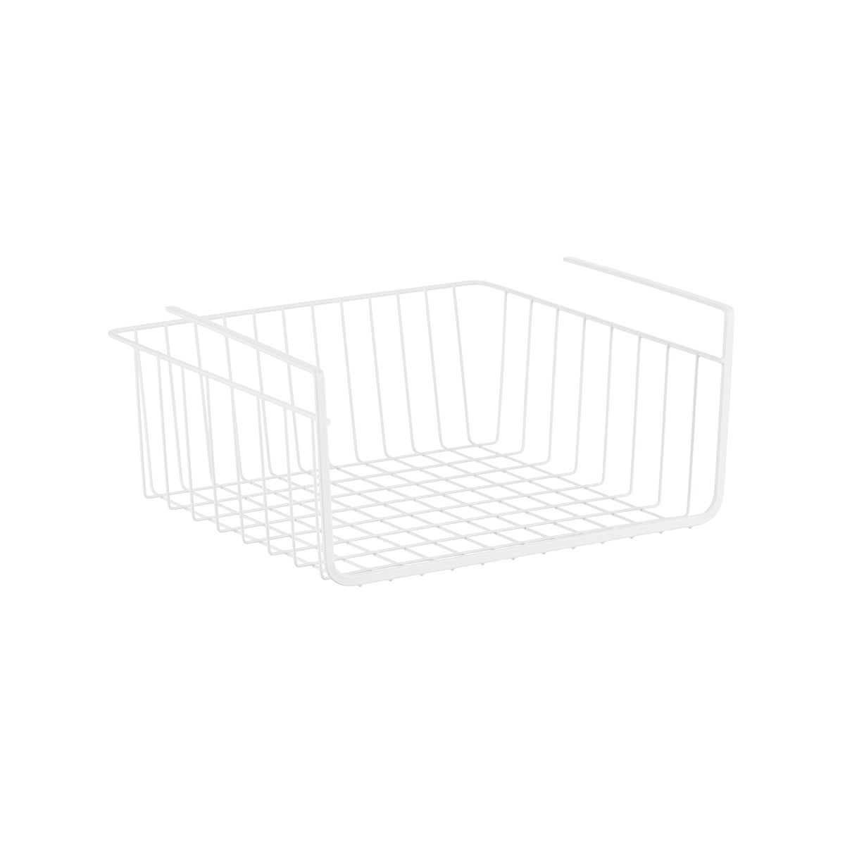 The Container Store Small Undershelf Basket White