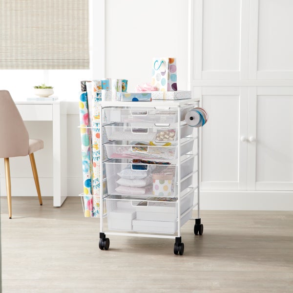 Elfa Gift Wrap Cart