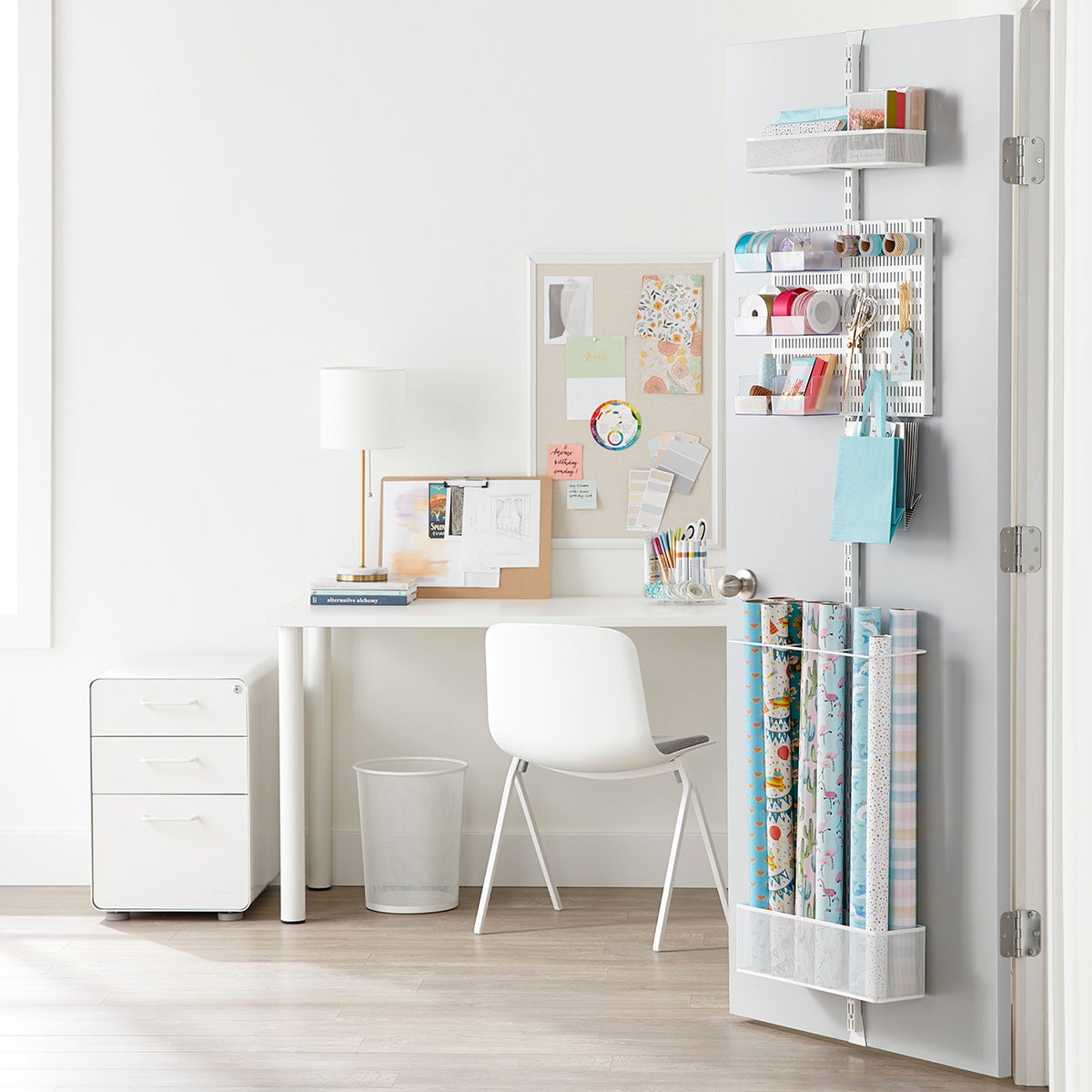 Gift Wrap Door & Wall Rack