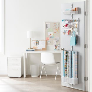 Elfa Classic Mesh Gift Wrap Door & Wall Rack
