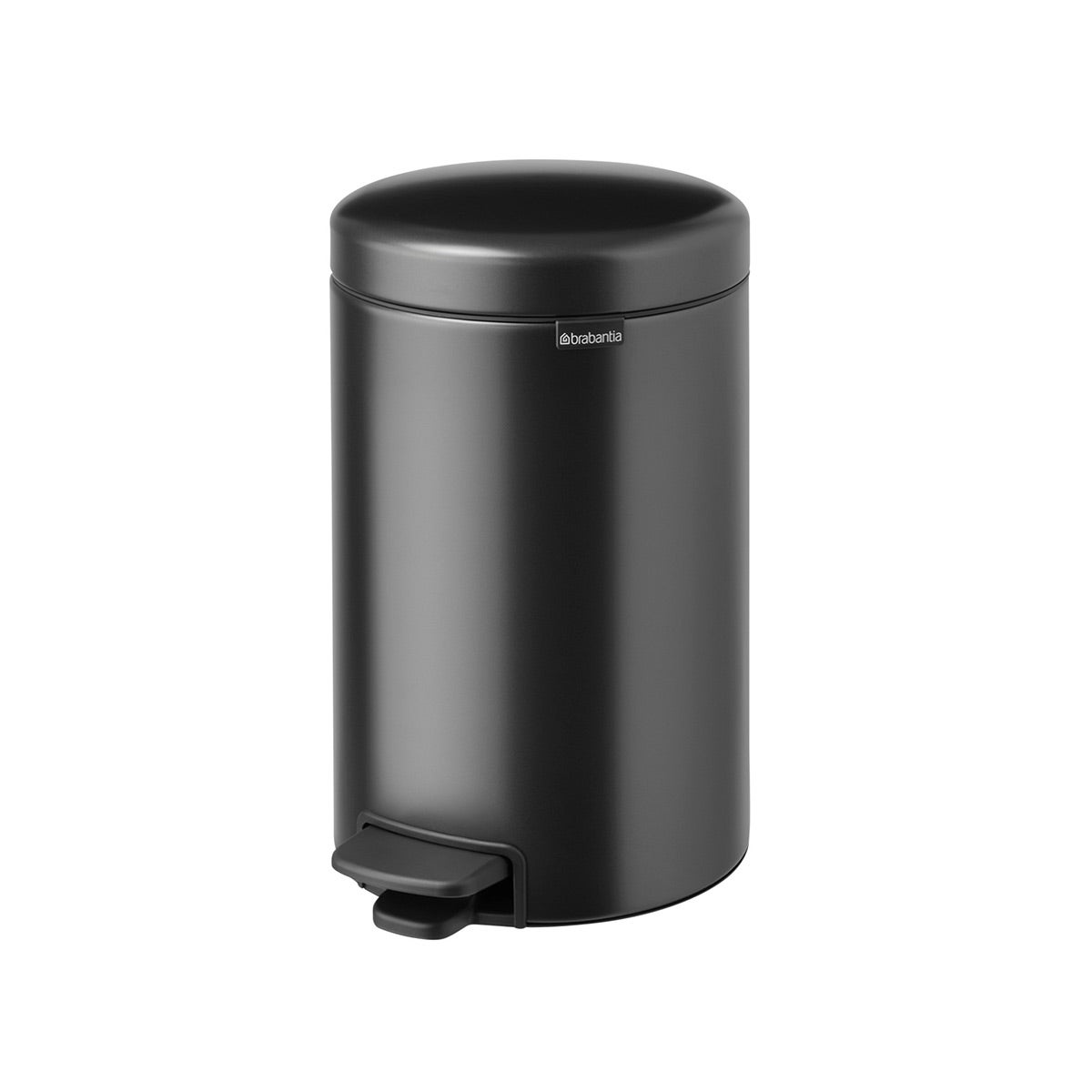 Brabantia 3.2 gal newIcon Step On Trash Can Confident Gray