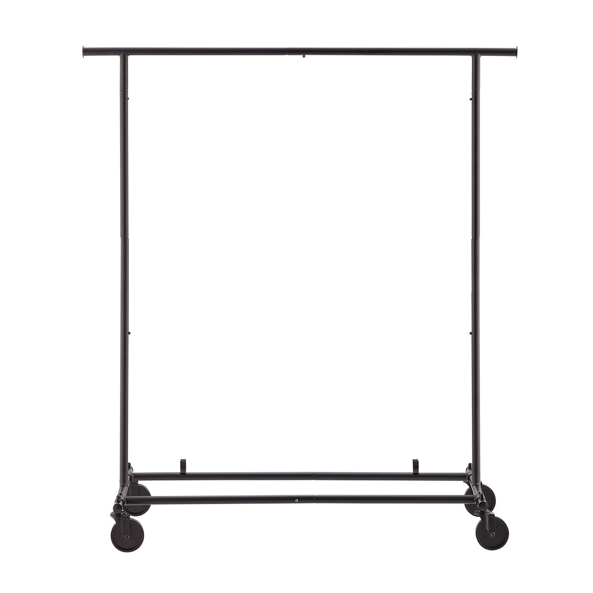 The Container Store Commercial Folding Garment Rack Matte Black