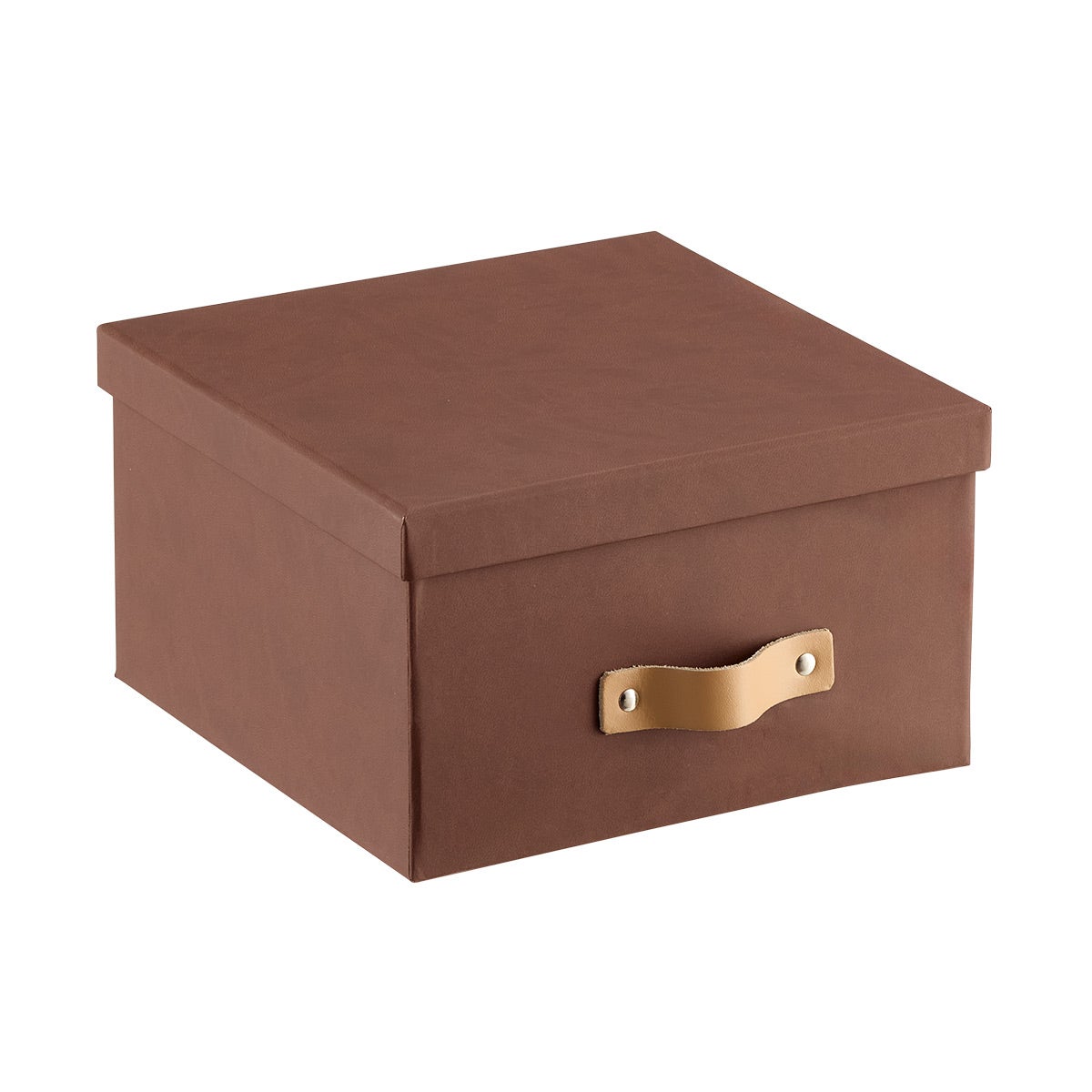 Bigso Photo Box Leather Brown