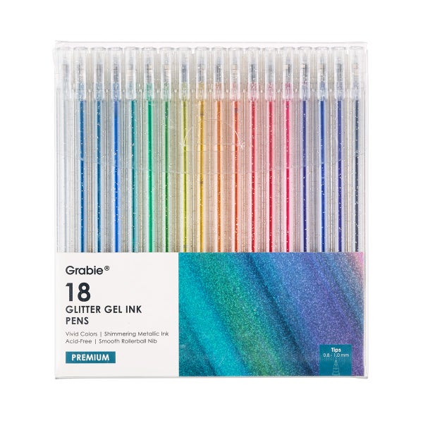 Grabie Iridescent Glitter Gel Pen