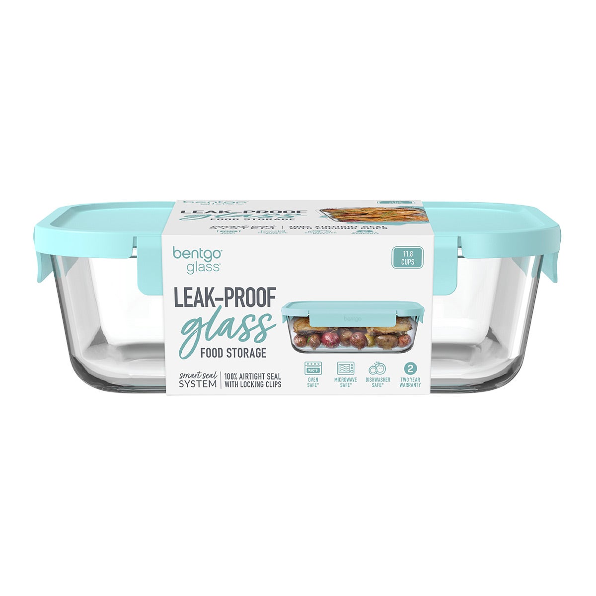 BentGo 11.8 c. Rectangle Glass Food Storage
