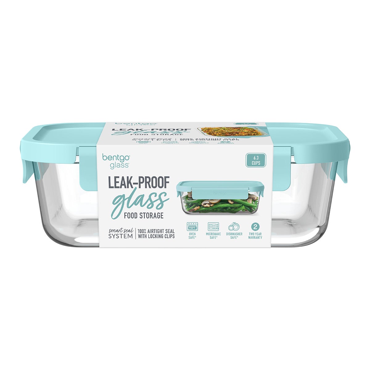 BentGo 6.3 c. Rectangle Glass Food Storage