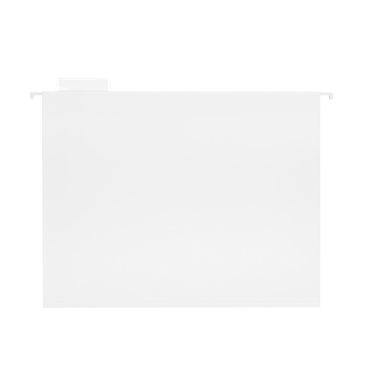 The Container Store Letter-Size Hanging File Folders White Pkg/20