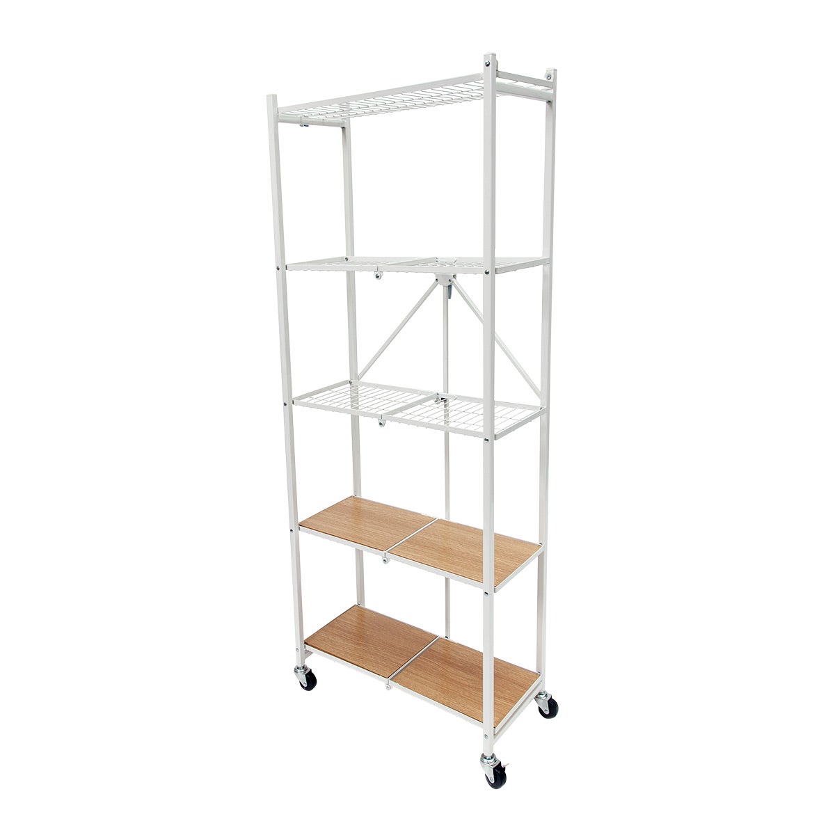 Origami 5 Tier Pantry Rack White