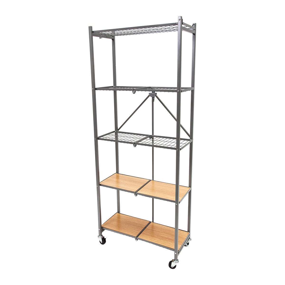 Origami 5 Tier Pantry Rack Silver