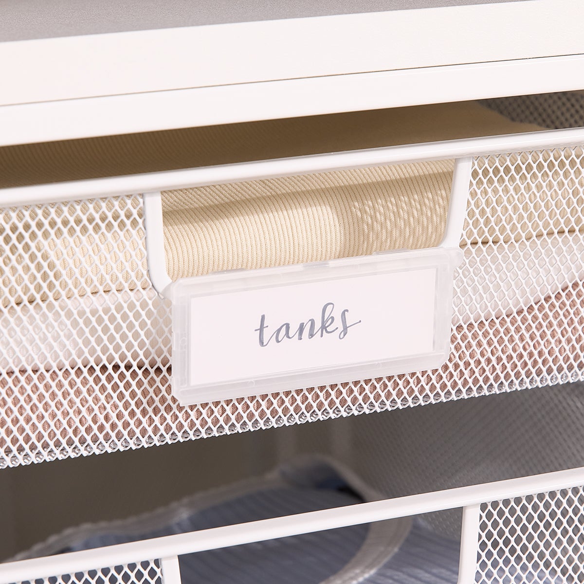 Elfa Drawer Label Holders