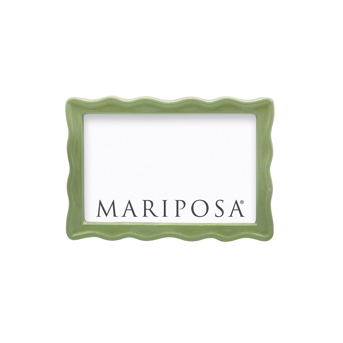 Mariposa Wavy 4x6 Frame Green