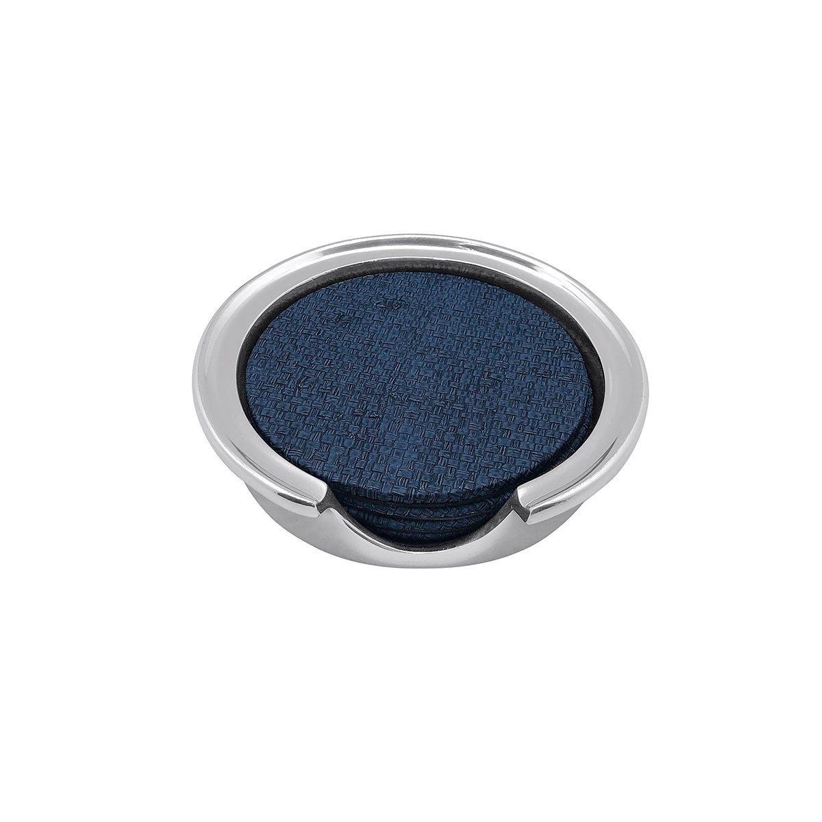 Mariposa Faux Grasscloth Signature Set Blue