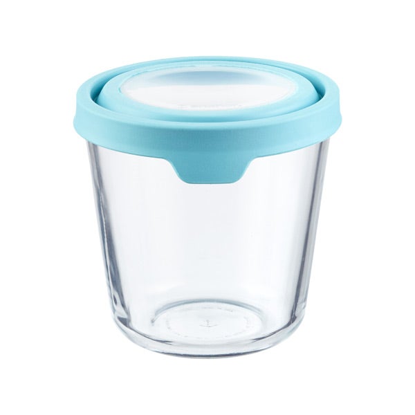 Anchor Hocking Tall Round Glass Food Storage Containers