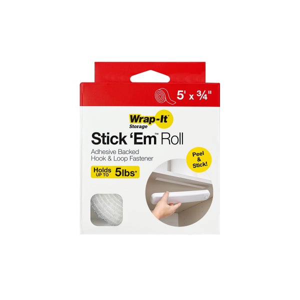 Wrap-It Stick Em Adhesive Roll