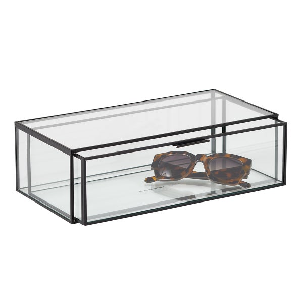 The Container Store Serenity Countertop Glass Drawer