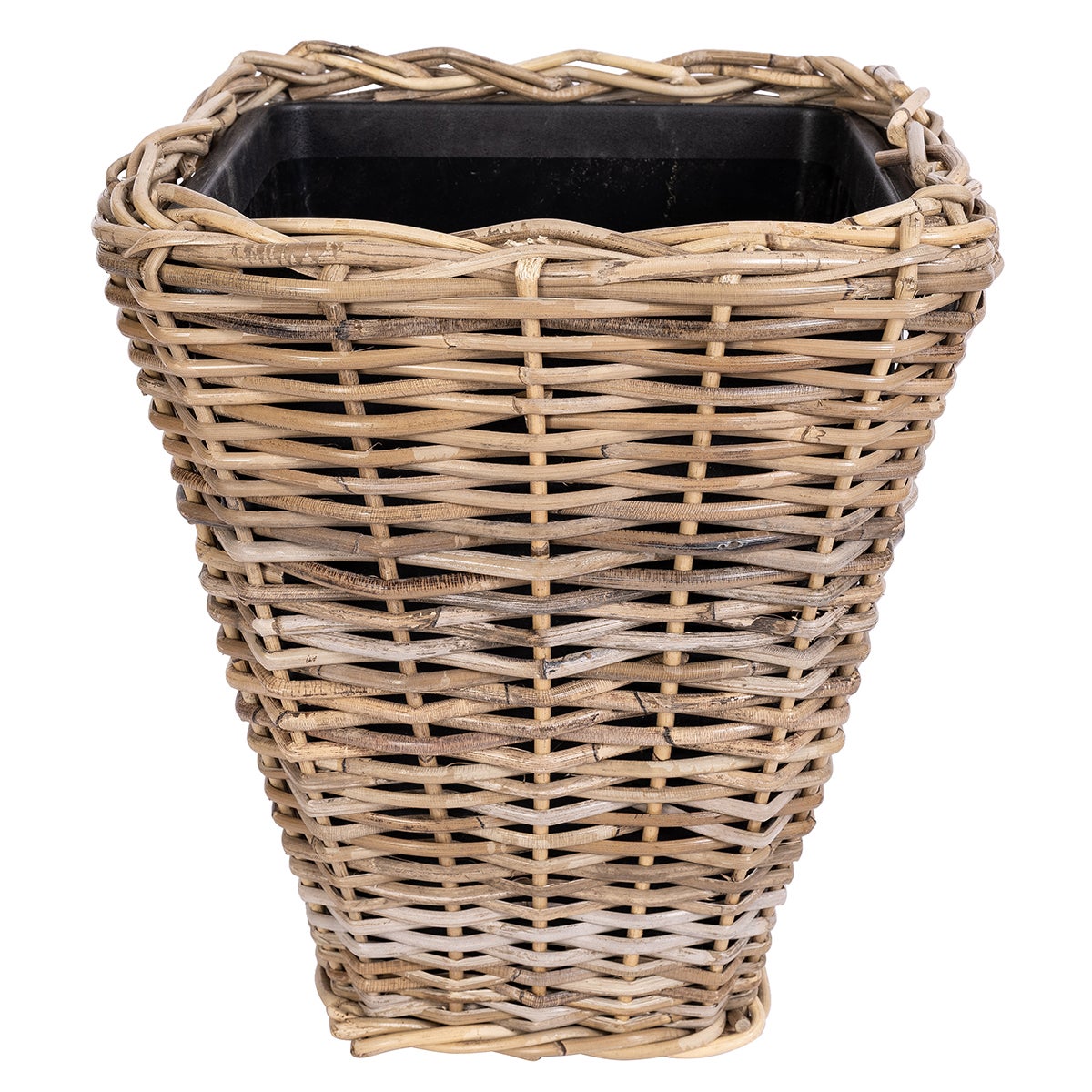 Saboga Home Square Tapered Planter Natural