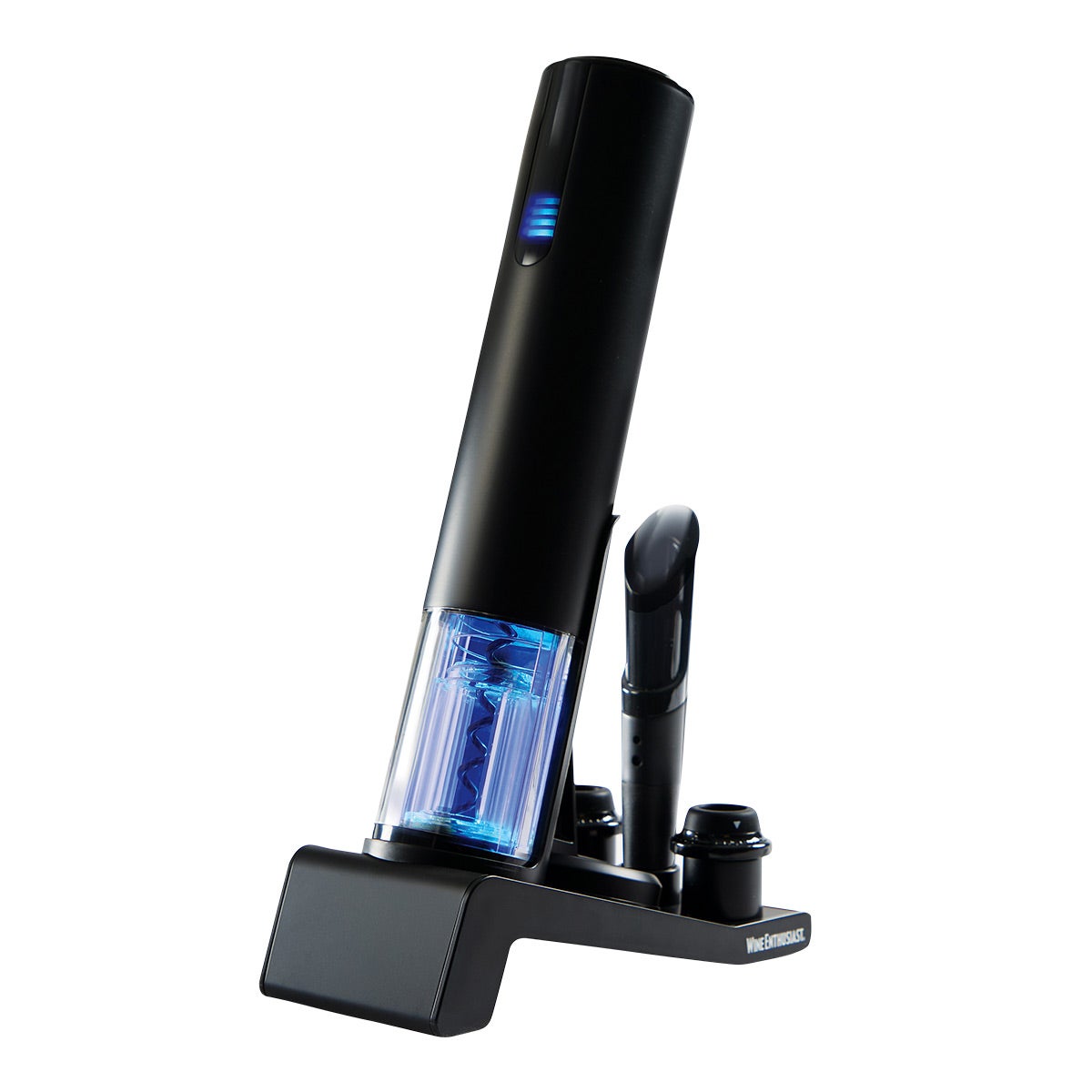 Wine Enthusiast 1.54 lbs Electric Automatic Wine Opener Black