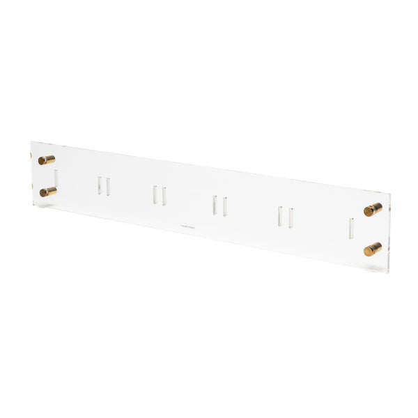Russell Hazel Acrylic Clear Rail