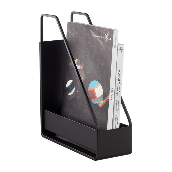 The Container Store Radius Steel Magazine File