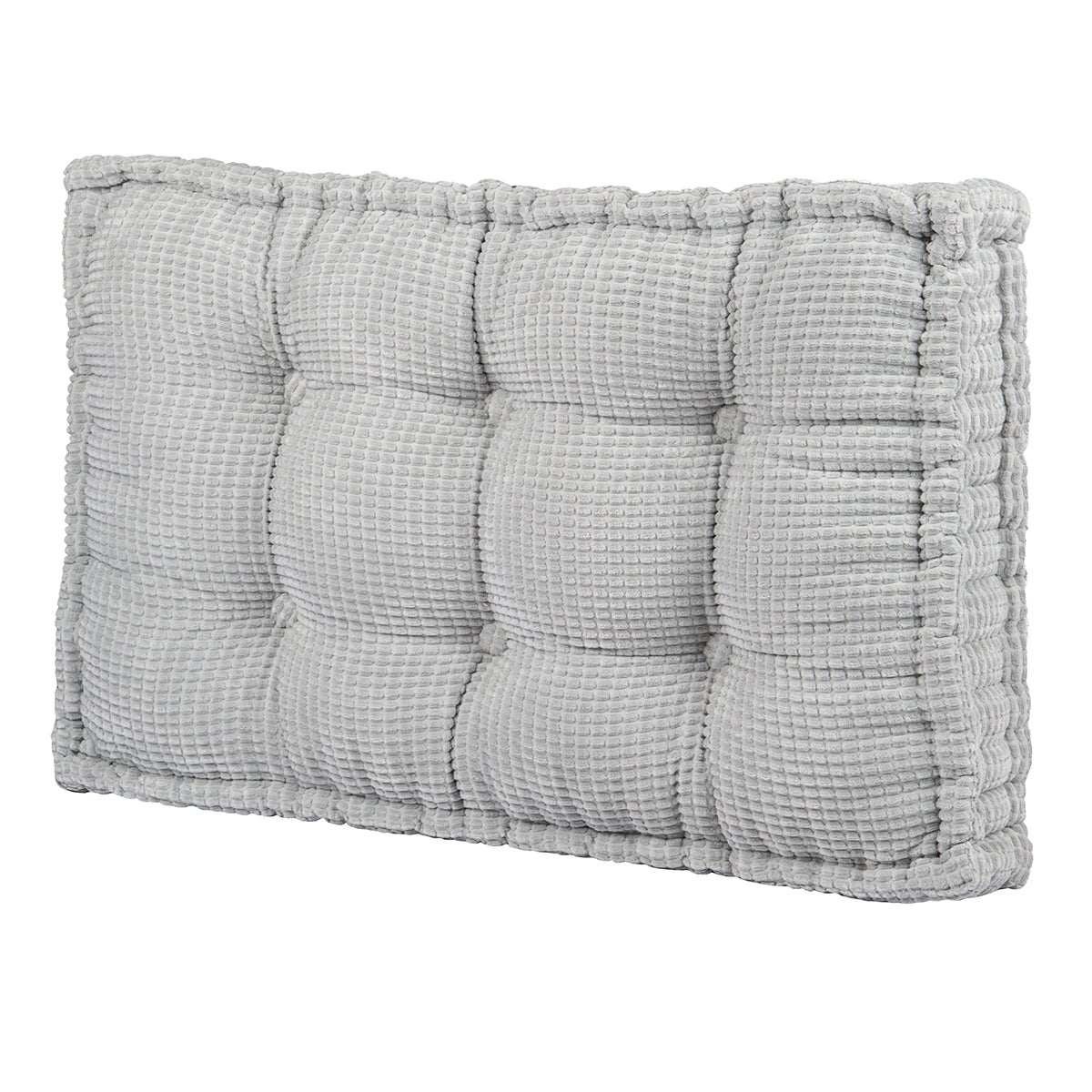 Tufted Cushion Headboard Grey