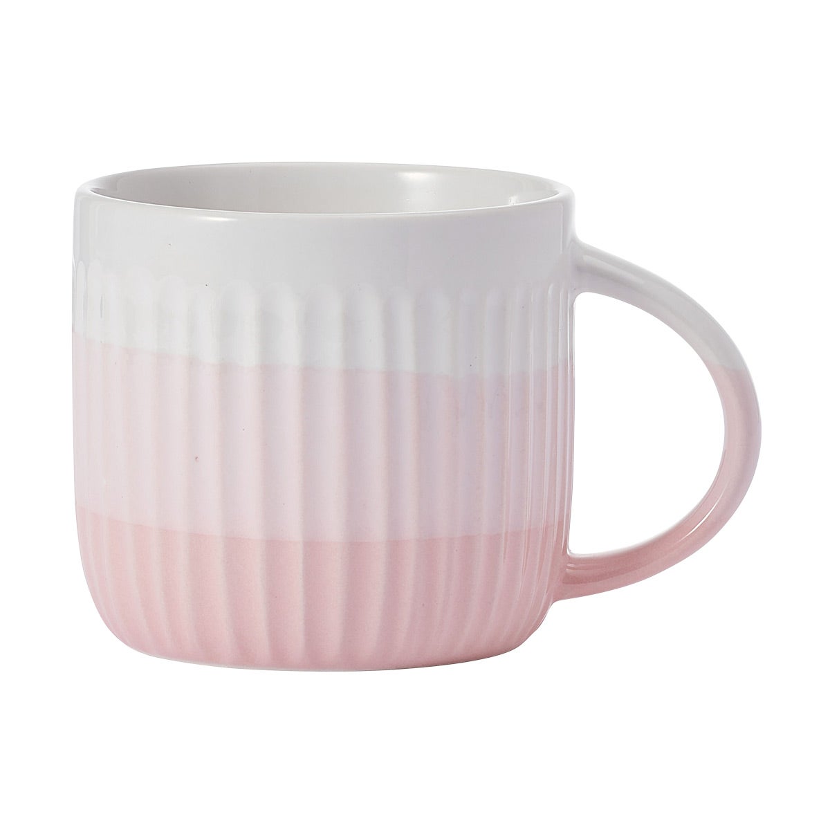 Pfaltzgraff 16 oz. Debossed Ombre Mug Pink