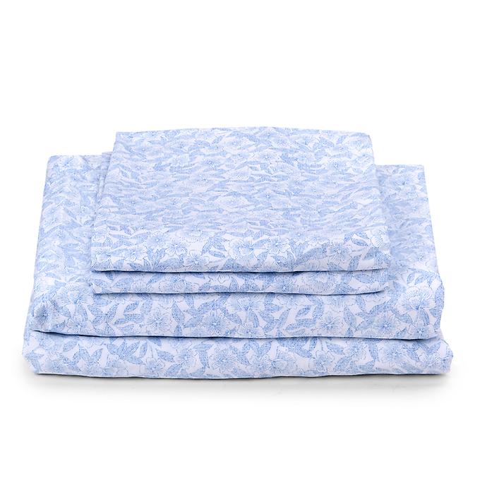 Laura Ashley Blossoming Blue Sheet Set | The Container Store